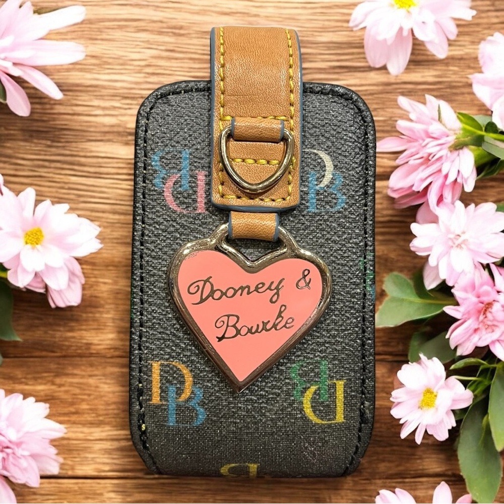 Dooney & Bourke Black and Brown Bag Charm